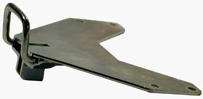 Montageplatte für FG2 oder FG3 am T-Pfosten