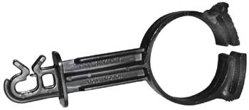 Spezialisolator, schwarz, 10-Stück-Tüte