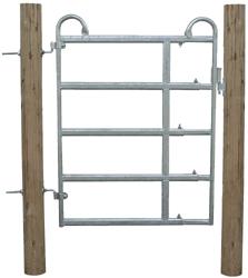 Weidezauntor ausziehbar für Einbaulängen von 1,20 bis 1,80 m